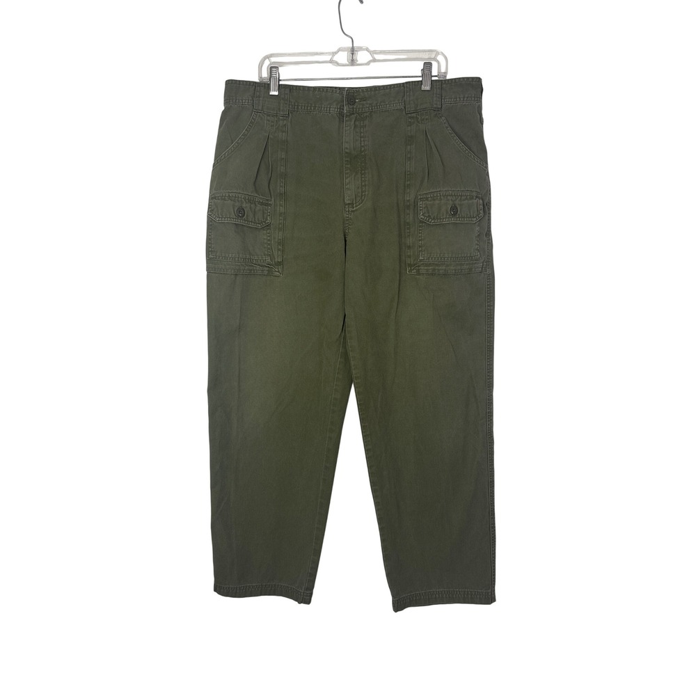 Cabela's Mens Cargo Pants Size 38/30 Military Green HUnting Outdoors Gorpecore